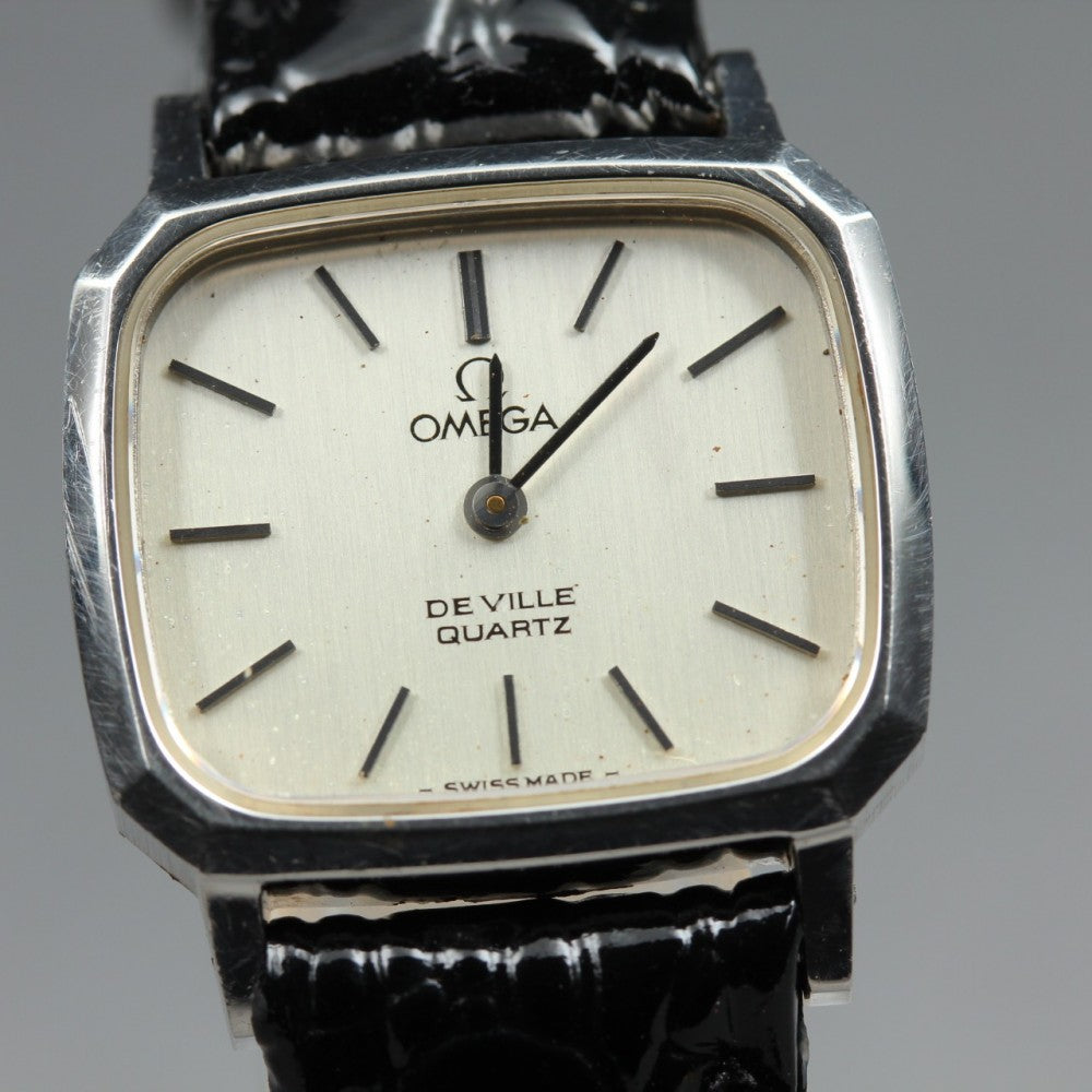 OMEGA De Ville Cal.1350 Silver Quartz 23.1mm Ladies Watch
