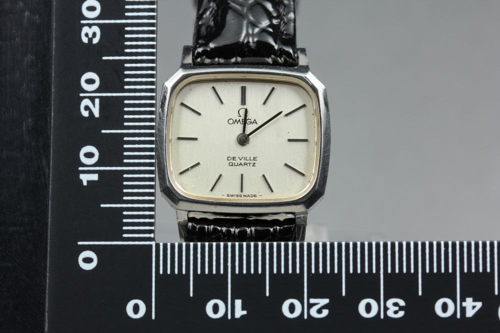 OMEGA De Ville Cal.1350 Silver Quartz 23.1mm Ladies Watch