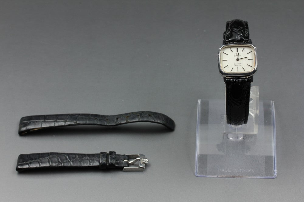 OMEGA De Ville Cal.1350 Silver Quartz 23.1mm Ladies Watch