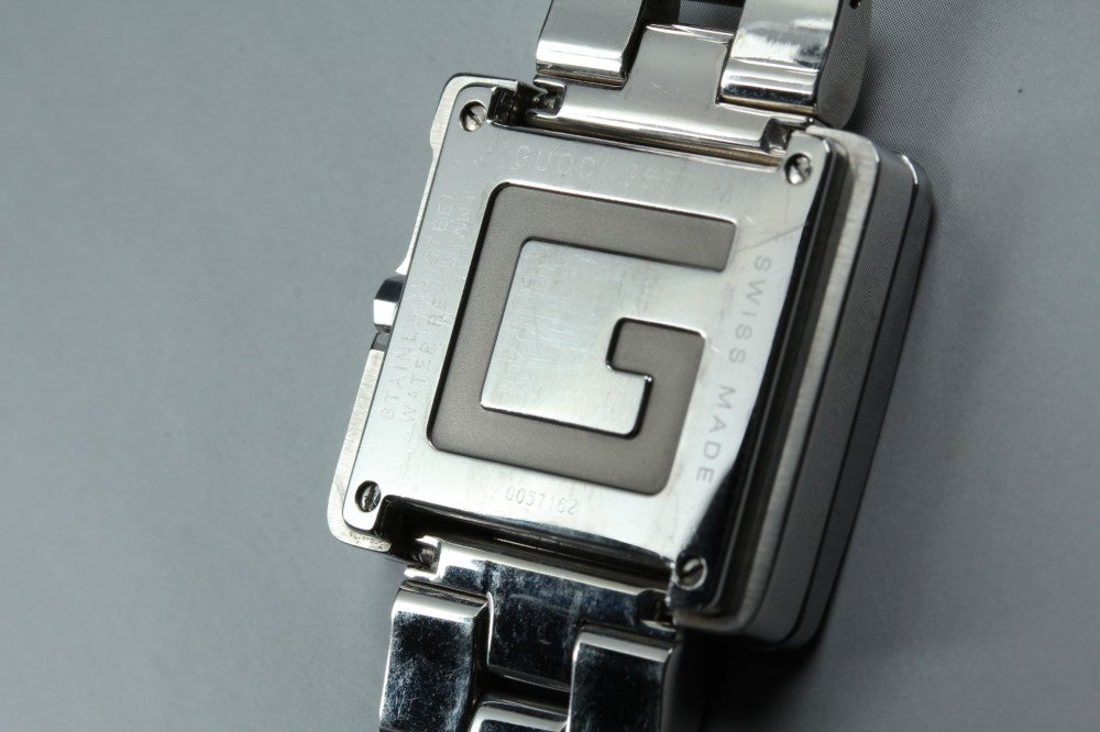 Near MINT GUCCI 3600M Pink Quartz 31.5mm Men's Watch