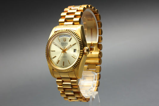 Blover Superseville Day-Date 4410301 Gold Auto 34.2mm Men's Watch