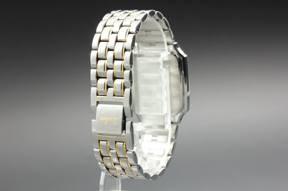 Near MINT SEIKO Dolce 5E30-5A40 White Quartz 29.6mm Men's Watch