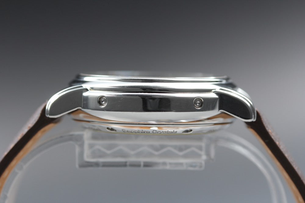 Near MINT Maurice Lacroix Masterpiece MP6347 White Auto 37.8mm Men's Watch