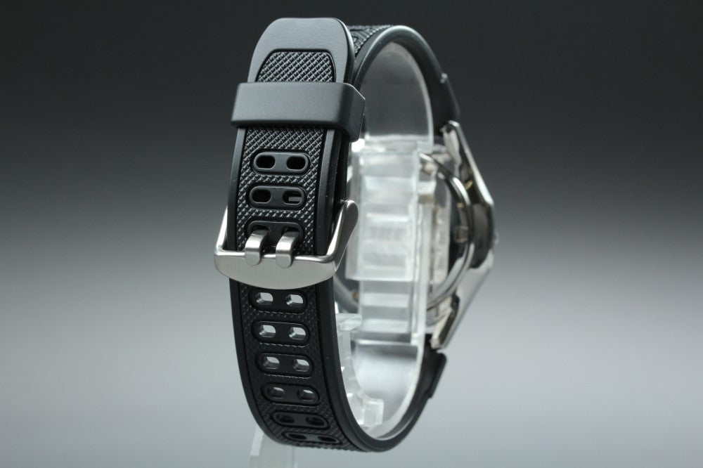 Near MINT SEIKO Scuba 7N35-6050 Silver Quartz 40.3mm Men's Watch 1993