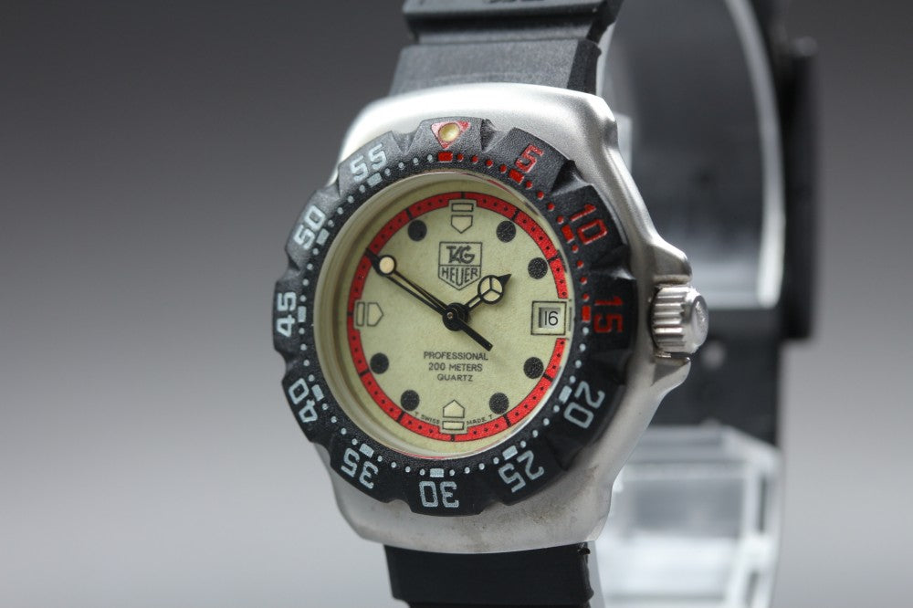 Near MINT TAG Heuer Formula 1 371.508 White Quartz 28mm Ladies Watch