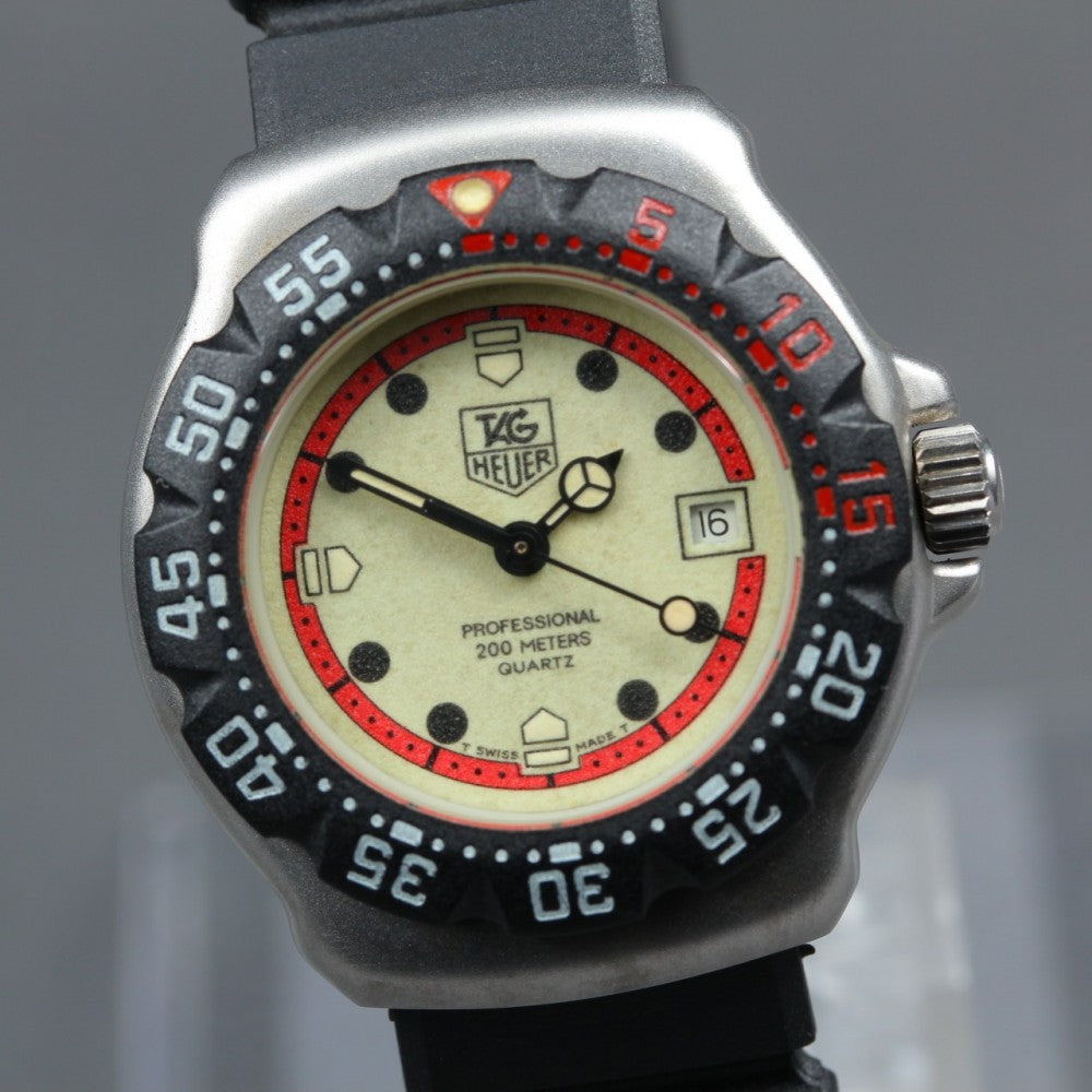 Near MINT TAG Heuer Formula 1 371.508 White Quartz 28mm Ladies Watch