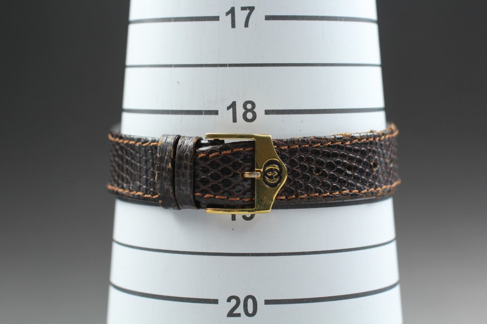 Near MINT GUCCI Sherry Line Gold Quartz 25mm Ladies Watch