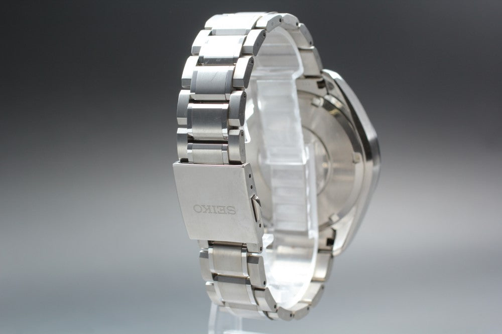 Near MINT SEIKO Astron SBXB041/8X53-0AB0-2 Black Solar 45mm Men's Watch