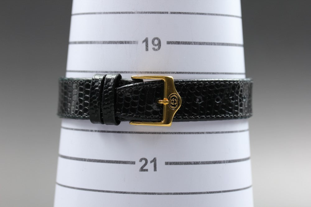 Near MINT GUCCI 4200M Black Quartz 23.4mm Men's Watch