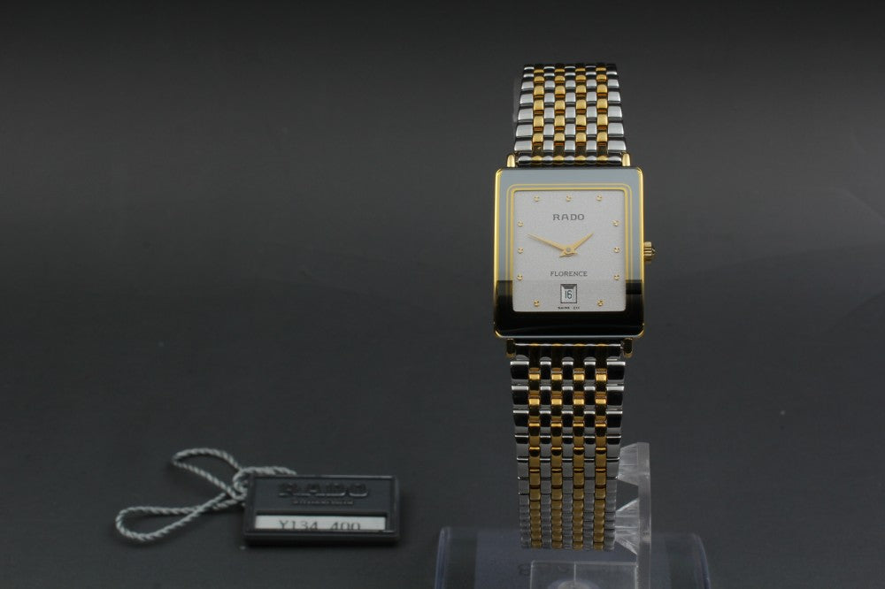 MINT RADO Florence 160.3605.2N Silver Quartz 24mm Men's Watch