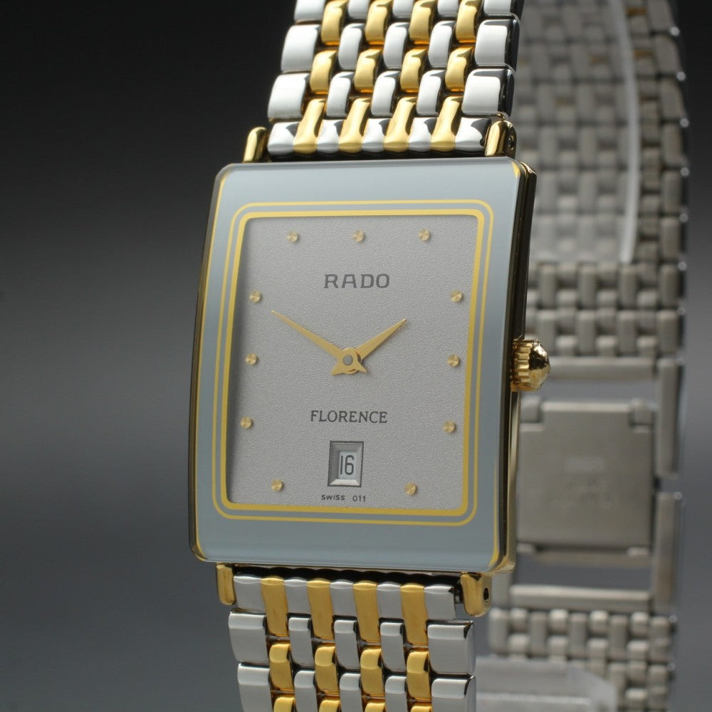 MINT RADO Florence 160.3605.2N Silver Quartz 24mm Men's Watch