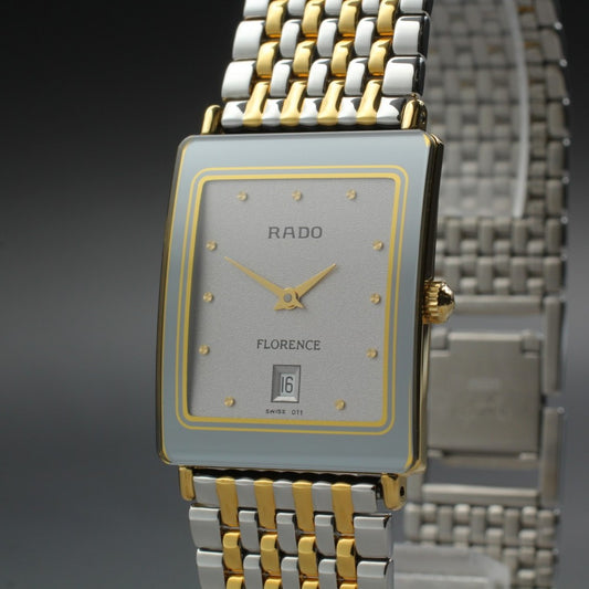 MINT RADO Florence 160.3605.2N Silver Quartz 24mm Men's Watch