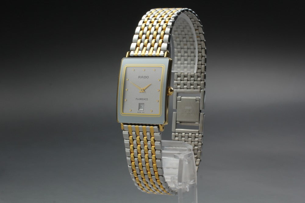 MINT RADO Florence 160.3605.2N Silver Quartz 24mm Men's Watch