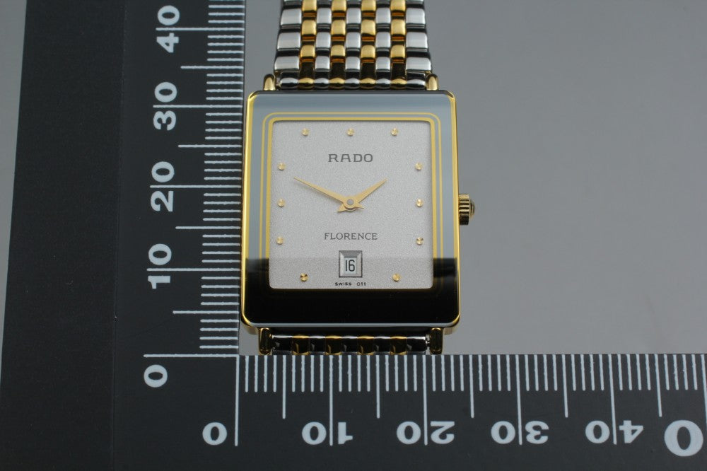 MINT RADO Florence 160.3605.2N Silver Quartz 24mm Men's Watch