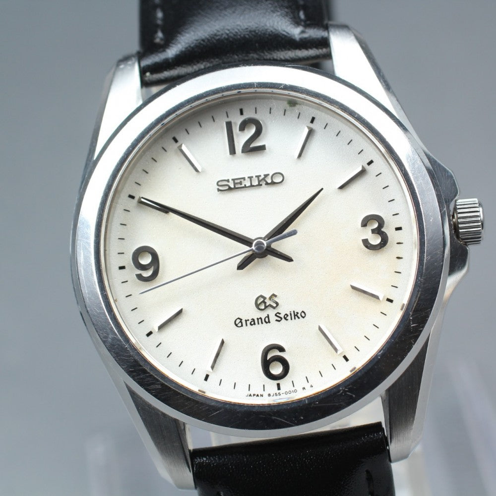 Grand Seiko 8J55-0010 Silver Quartz 35.5mm Men's Watch 1996
