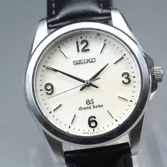 Grand Seiko 8J55-0010 Silver Quartz 35.5mm Men's Watch 1996
