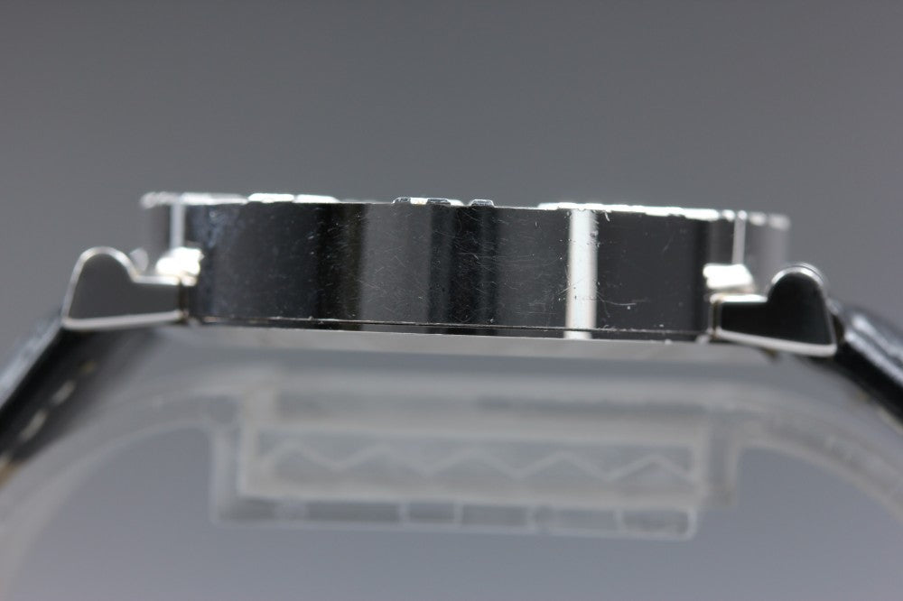 Near MINT TIFFANY&Co. Atlas M06940 Silver Auto 35.9mm Men's Watch