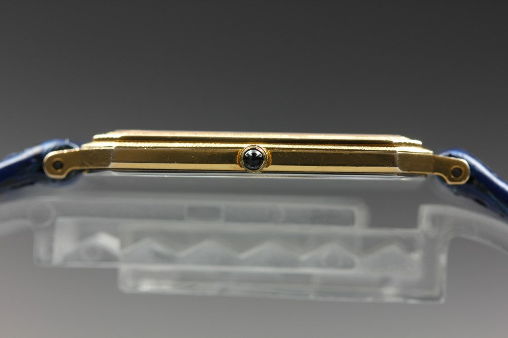 Near MINT SEIKO Dolce 6730-5160 Gold Quartz 26.3mm Men's Watch 1983