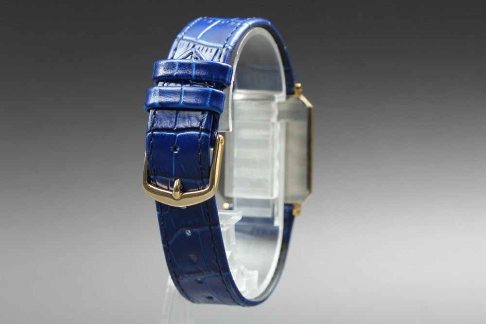 Near MINT SEIKO Dolce 6730-5160 Gold Quartz 26.3mm Men's Watch 1983