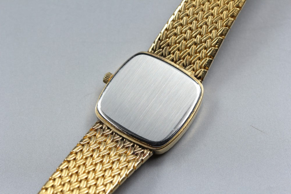 Near MINT OMEGA De Ville 791.0897 Cal.1455 Gold Quartz 19.5mm Ladies Watch