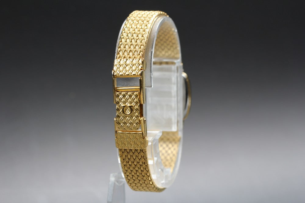 Near MINT OMEGA De Ville 791.0897 Cal.1455 Gold Quartz 19.5mm Ladies Watch