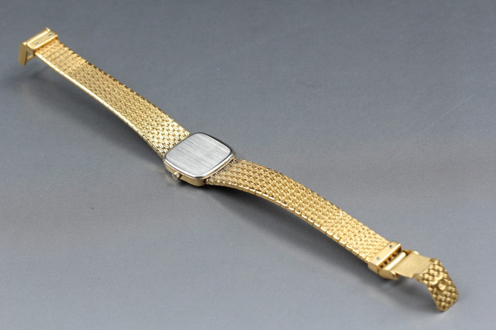 Near MINT OMEGA De Ville 791.0897 Cal.1455 Gold Quartz 19.5mm Ladies Watch