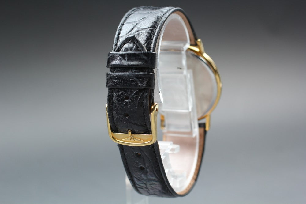 Near MINT LONGINES Grand Classic L4.636.2 Gold Quartz 32.8mm Men's Watch
