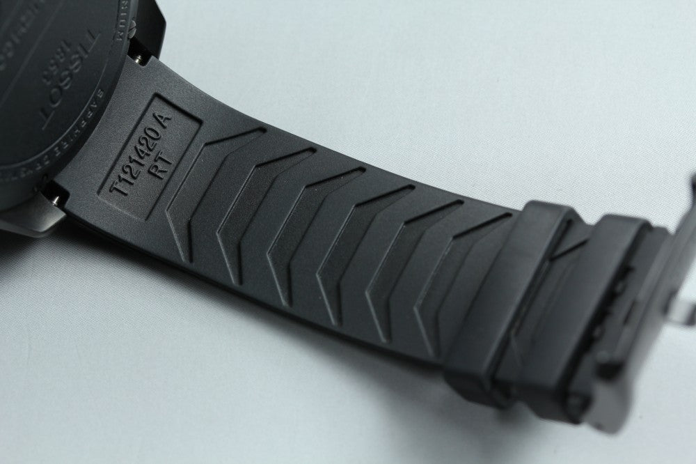 MINT TISSOT T-Touch T121420A Black Solar Quartz 35mm Men's Watch