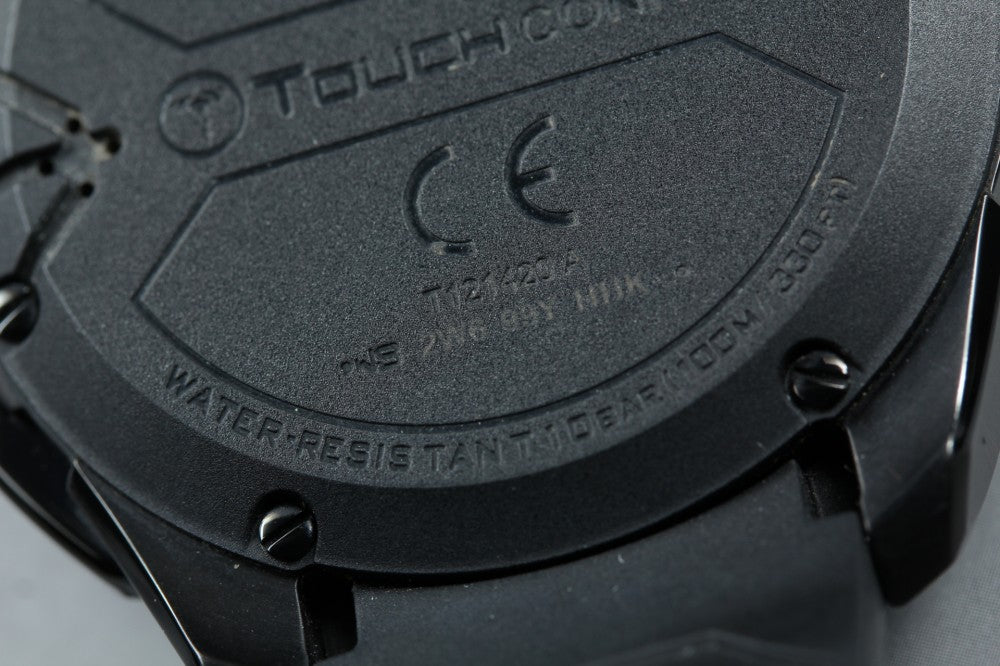MINT TISSOT T-Touch T121420A Black Solar Quartz 35mm Men's Watch