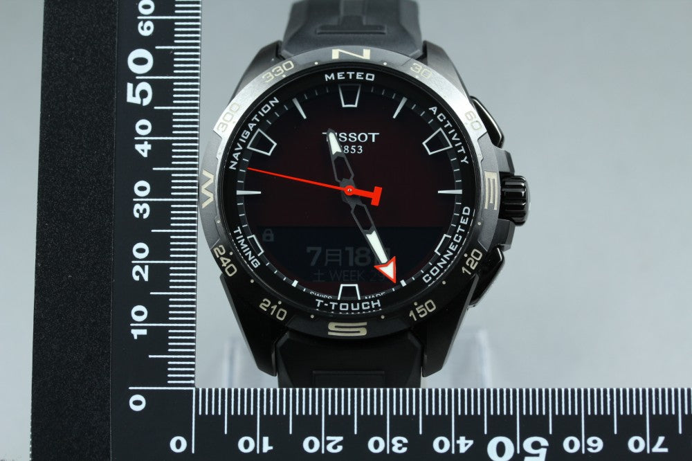 MINT TISSOT T-Touch T121420A Black Solar Quartz 35mm Men's Watch