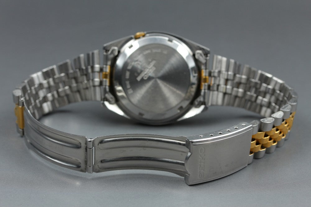 SEIKO 5 7009-3110 Gold Auto 36mm Men's Watch 1985
