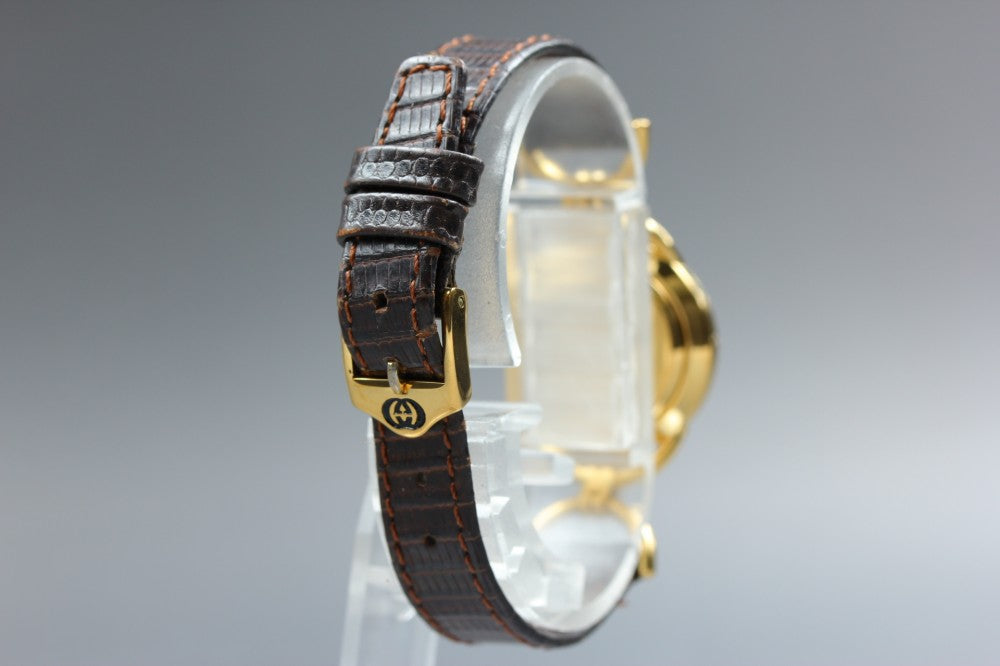 GUCCI 6000L Green Quartz 23mm Ladies Watch