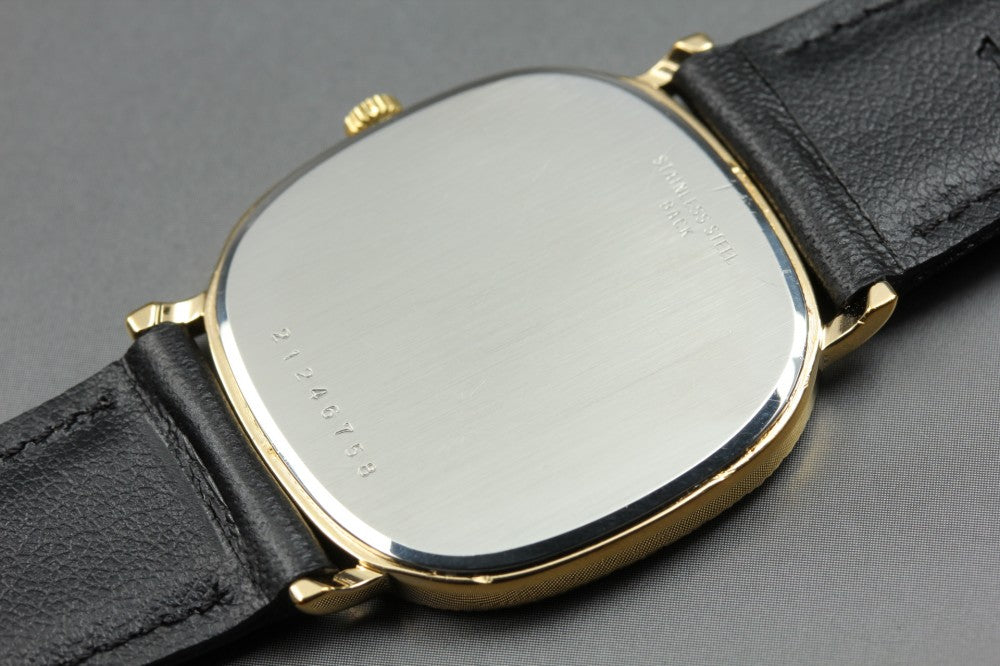 Near MINT LONGINES 978 3253 Gold Quartz 30.4mm Men's Watch