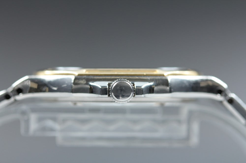 Near MINT SEIKO Credor 9661-5000 Silver Quartz 34mm Men's Watch 1988