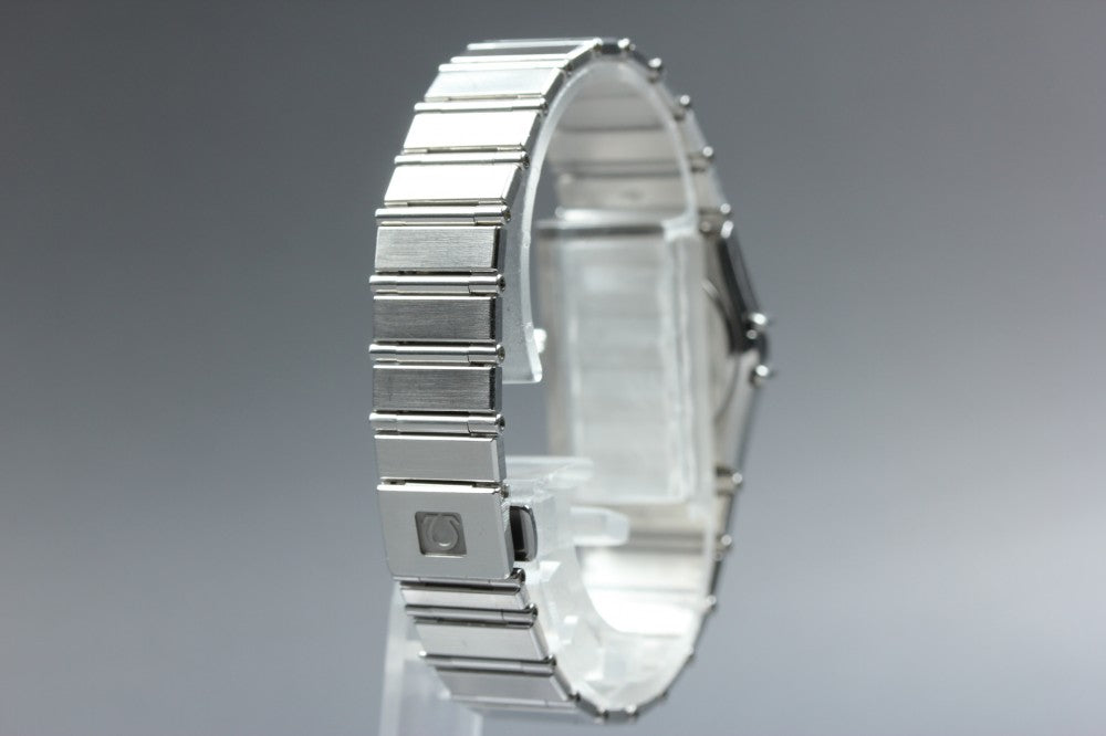 Near MINT OMEGA Constellation 795.1080.1 Cal.1456 Silver Quartz 22.5mm Ladies Watch