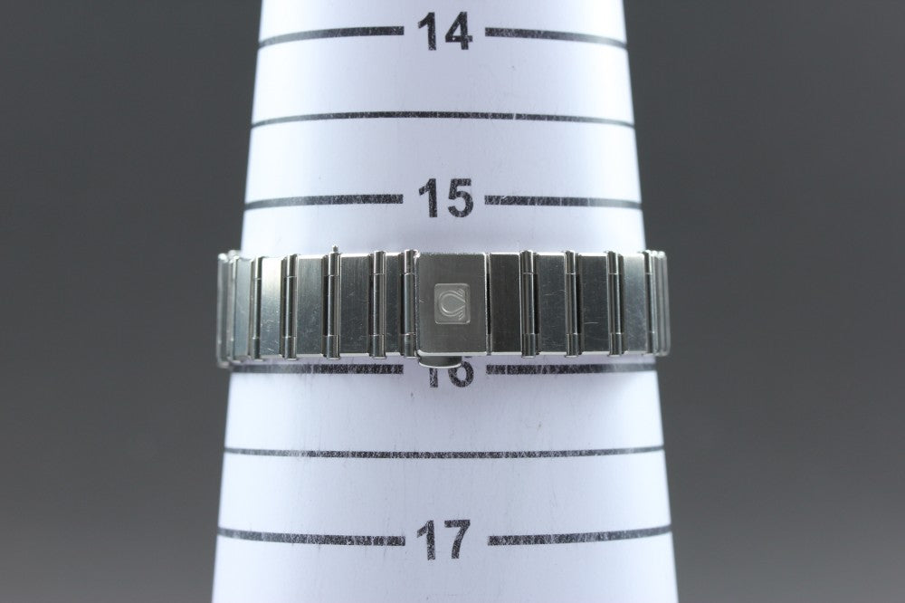 Near MINT OMEGA Constellation 795.1080.1 Cal.1456 Silver Quartz 22.5mm Ladies Watch