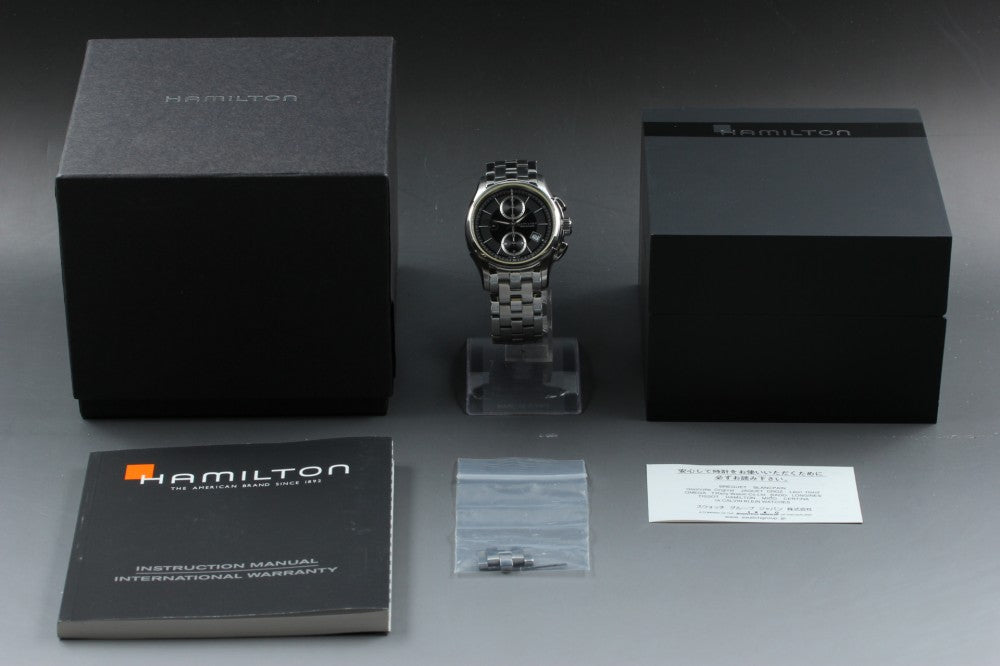 Near MINT HAMILTON Jazzmaster H326160 Black Auto 42mm Men's Watch