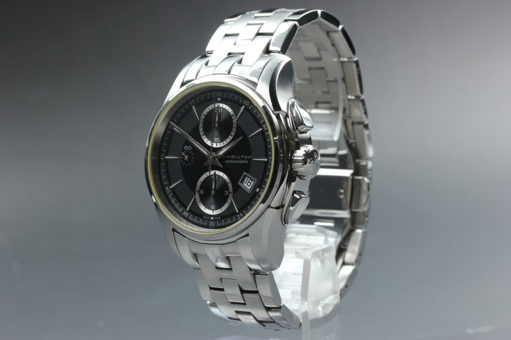 Near MINT HAMILTON Jazzmaster H326160 Black Auto 42mm Men's Watch