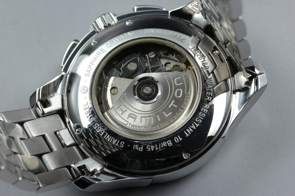 Near MINT HAMILTON Jazzmaster H326160 Black Auto 42mm Men's Watch