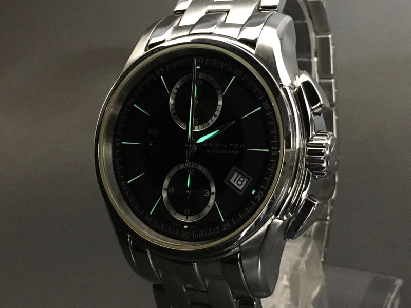 Near MINT HAMILTON Jazzmaster H326160 Black Auto 42mm Men's Watch