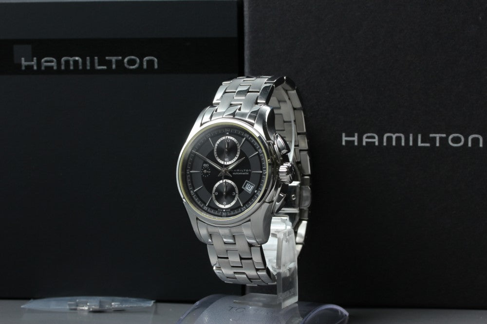Near MINT HAMILTON Jazzmaster H326160 Black Auto 42mm Men's Watch