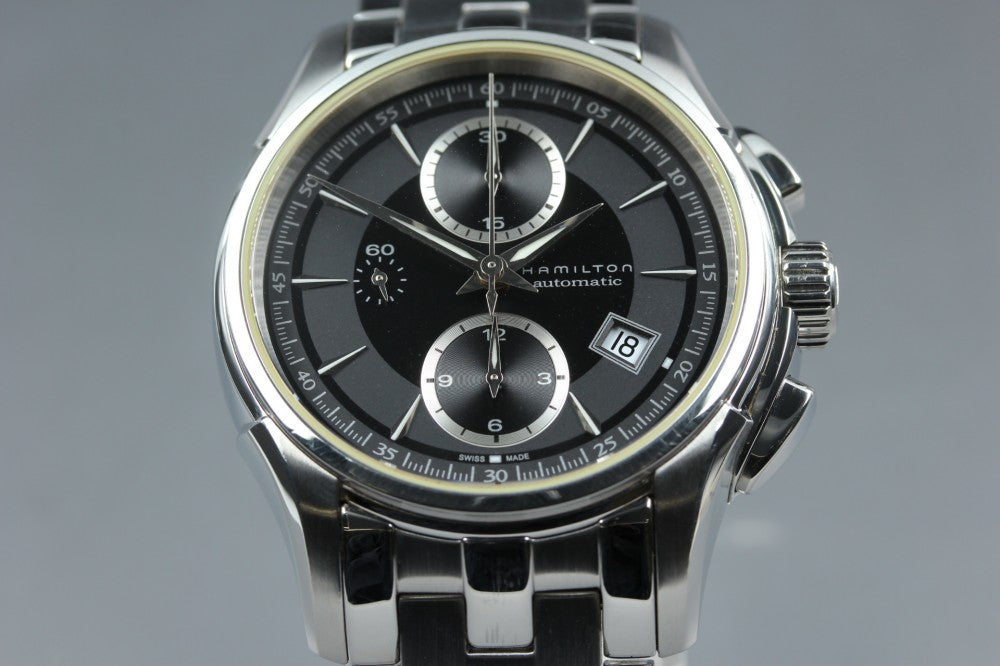 Near MINT HAMILTON Jazzmaster H326160 Black Auto 42mm Men's Watch