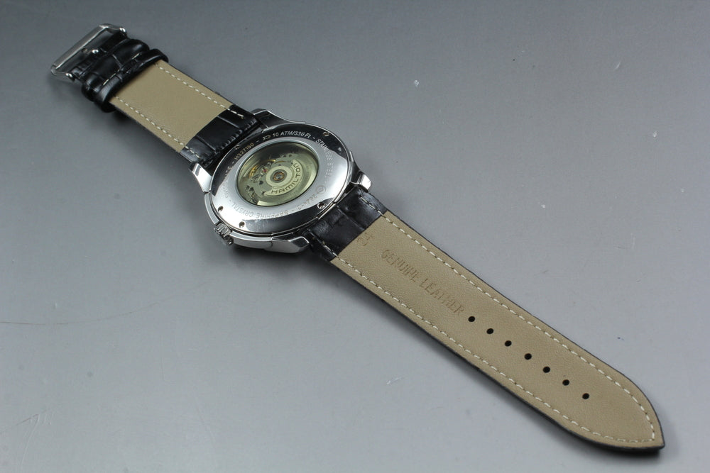 Near MINT HAMILTON Jazzmaster H327150 Black Auto 41.7mm Men's Watch