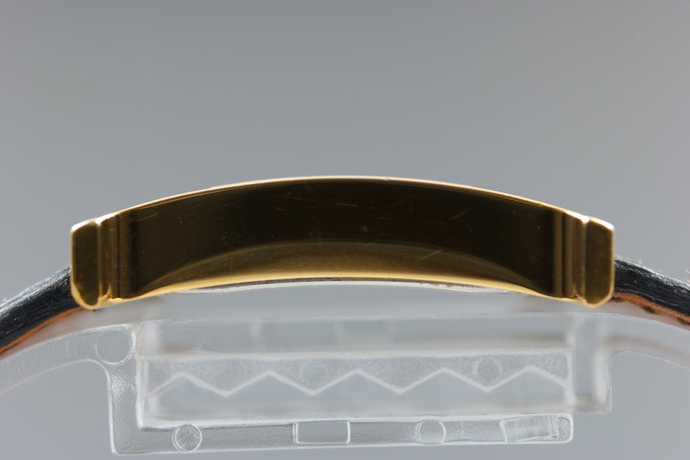 Near MINT HERMES H Watch HH1.201 Gold Quartz 21mm Ladies Watch