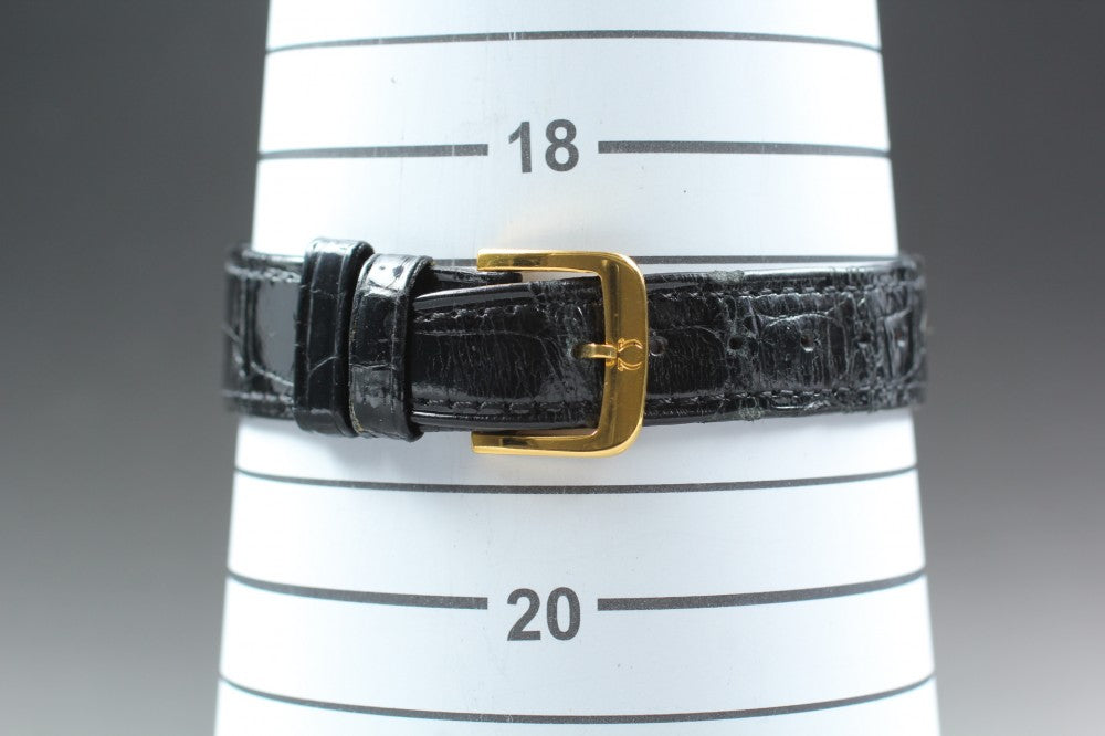 OMEGA De Ville Cal.1365 Black Quartz 25.4mm Men's Watch