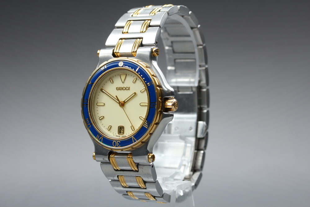 Near MINT GUCCI 9700M Quartz 36mm Men's Watch