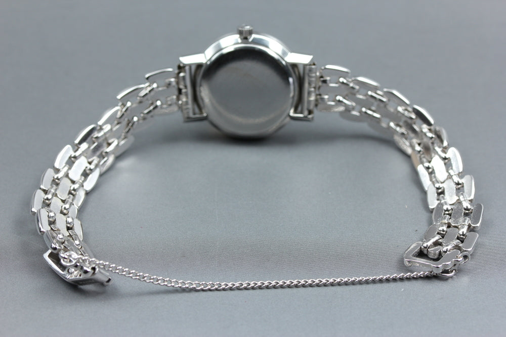 Near MINT OMEGA Geneve 511.457 Cal.625 Grey Manual 23mm Ladies Watch 1973