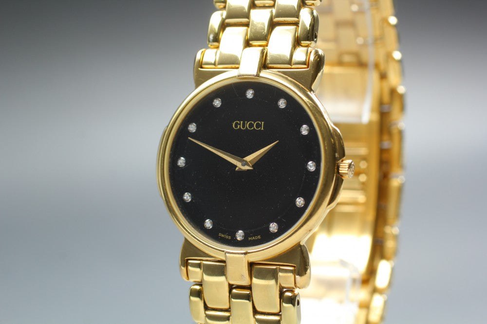 GUCCI 3400M Black Quartz 30mm Men's Watch