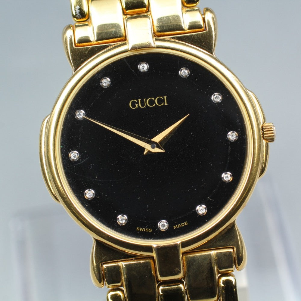 GUCCI 3400M Black Quartz 30mm Men's Watch