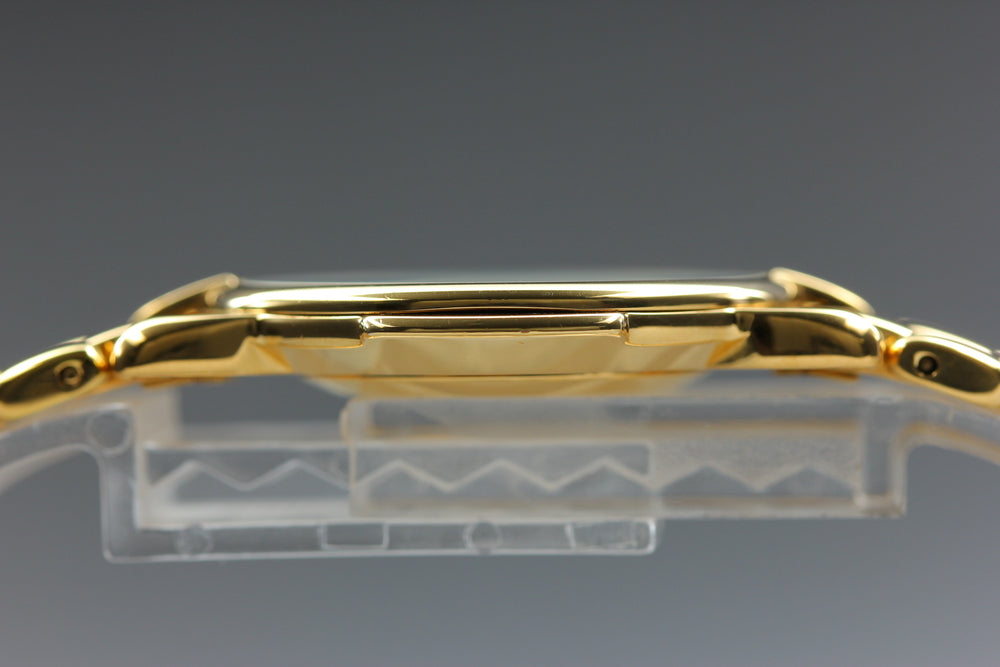 Near MINT GUCCI 3400M Gold Quartz 30mm Men's Watch